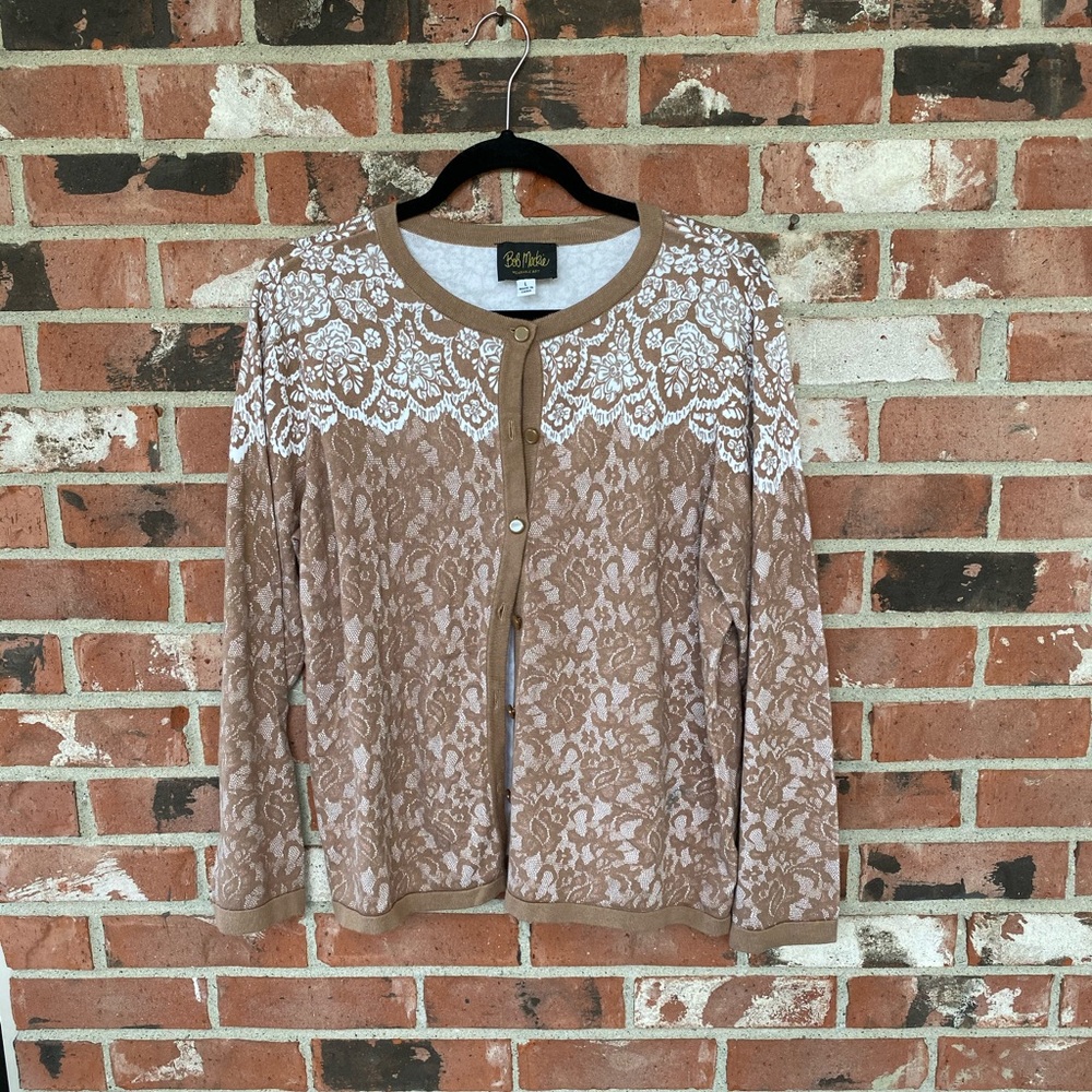 Bob Mackie cardigan